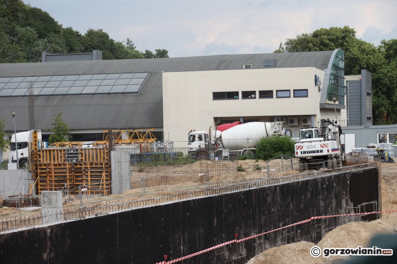 6/11 Postęp prac przy budowie hali - lipiec 2021