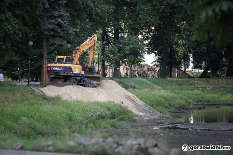 5/19 Stan prac w parku Róż
