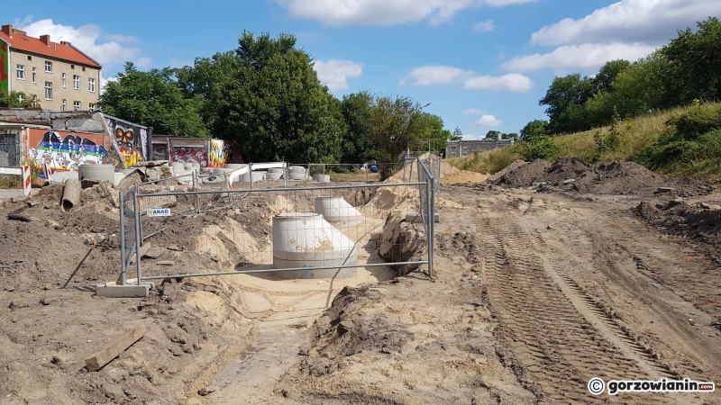 12/13 Postęp prac przy budowie nowego odcinka ul. Spichrzowej