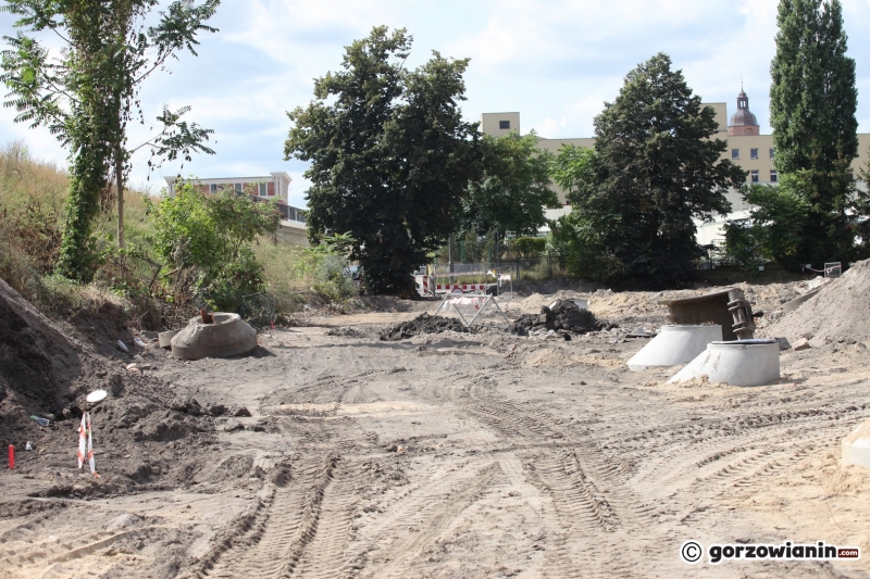 13/13 Postęp prac przy budowie nowego odcinka ul. Spichrzowej