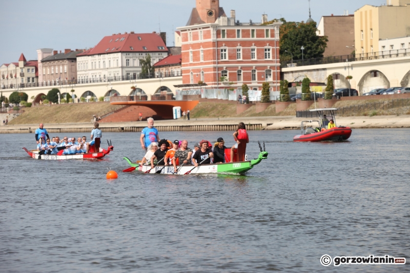 6/23 Wyścigi smoczych łodzi na rzece Warcie