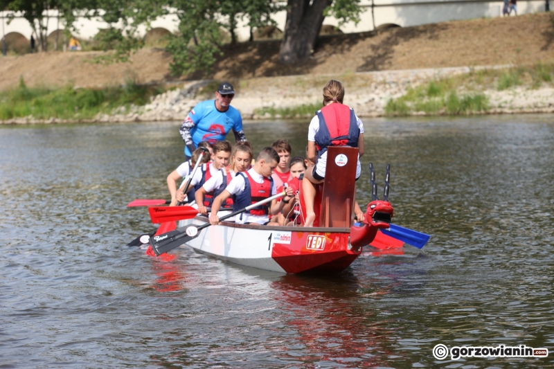 9/23 Wyścigi smoczych łodzi na rzece Warcie