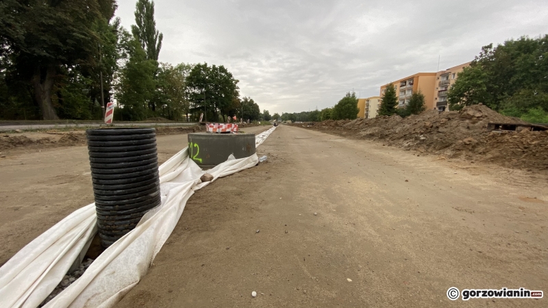 6/28 Postęp prac przy rozbudowie ul. Walczaka