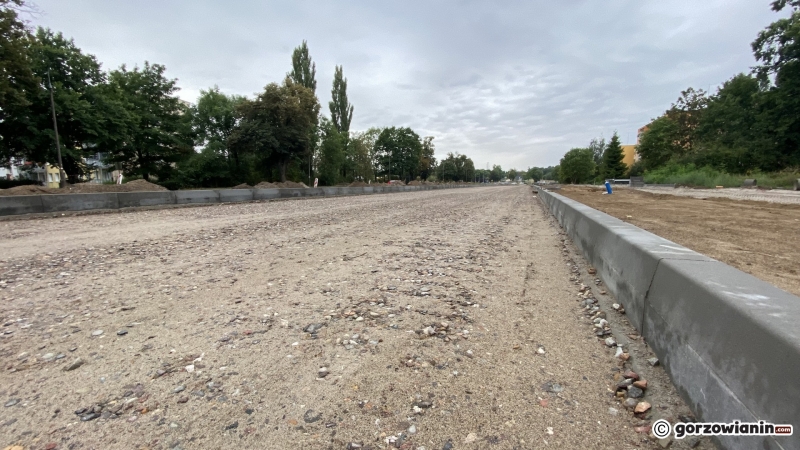 12/28 Postęp prac przy rozbudowie ul. Walczaka