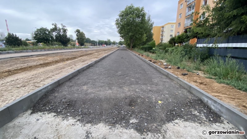 14/28 Postęp prac przy rozbudowie ul. Walczaka