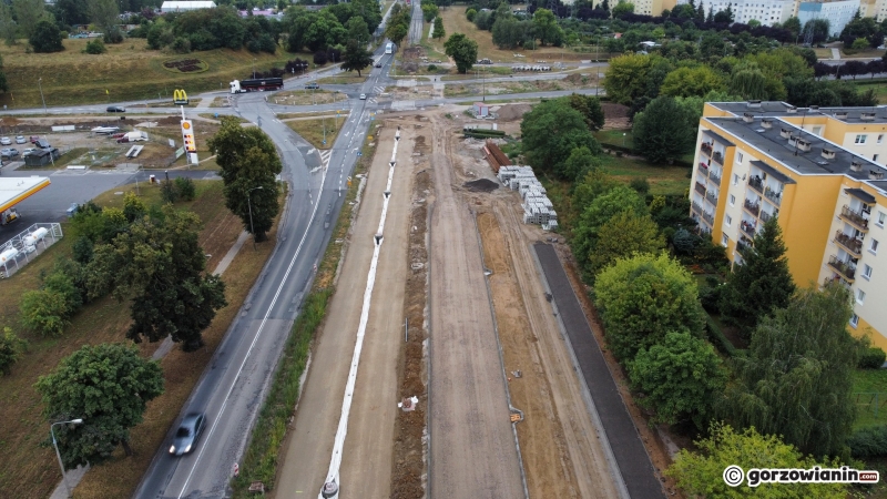 18/28 Postęp prac przy rozbudowie ul. Walczaka