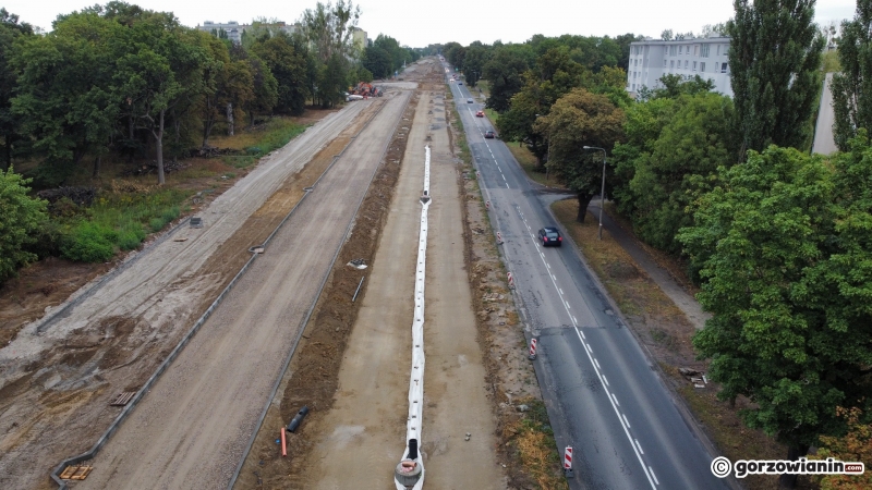 20/28 Postęp prac przy rozbudowie ul. Walczaka