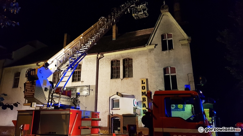 3/8 Pożar w kamienicy przy ul. Borowskiego