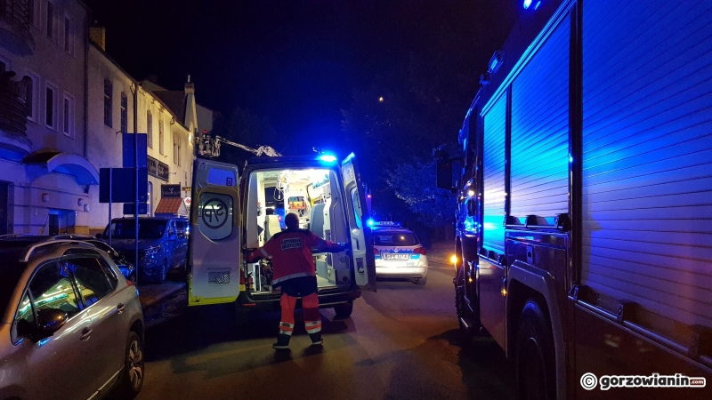 7/8 Pożar w kamienicy przy ul. Borowskiego