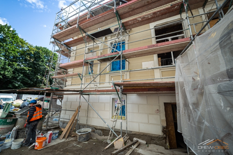 19/23 Postęp prac przy Willi Jaehnego - wrzesień 2021