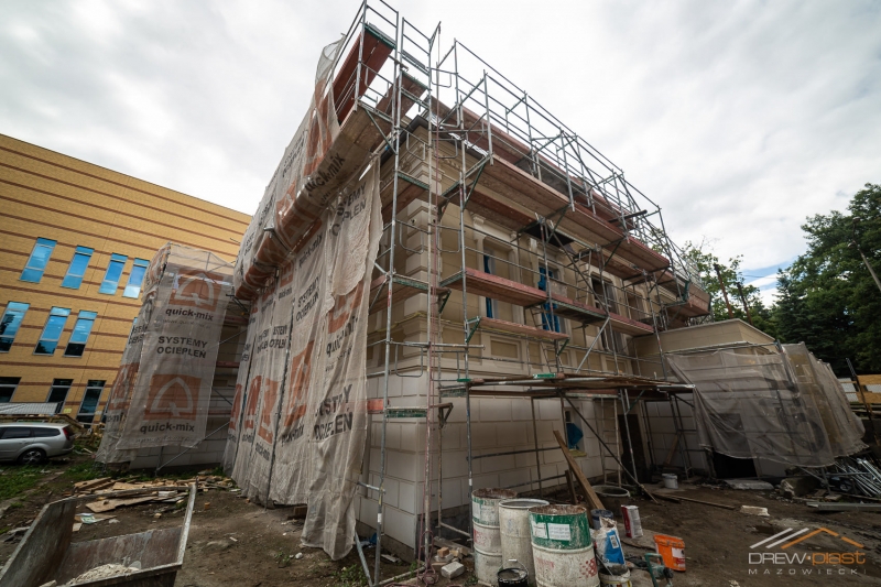 20/23 Postęp prac przy Willi Jaehnego - wrzesień 2021