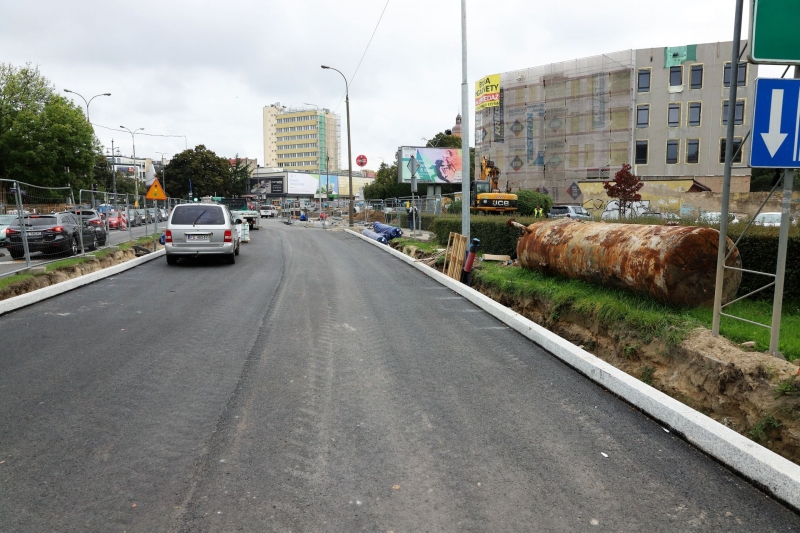 9/12 Część skrzyżowania Chrobrego-Jagiełły prawie gotowa