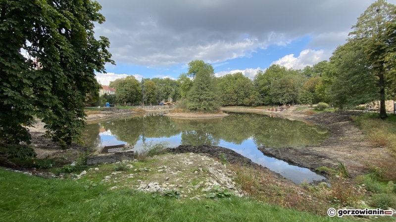 3/22 Postęp prac w parku Róż - październik 2021