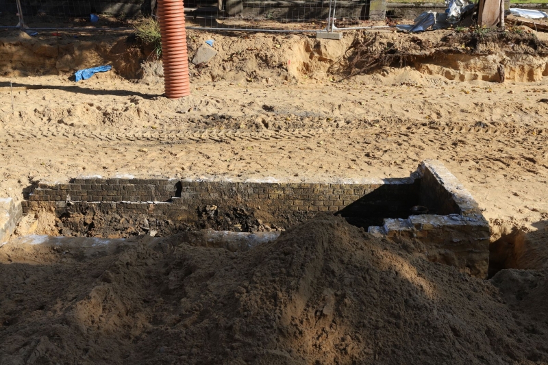 32/36 Postęp prac przy ul. Chrobrego i Mieszka I - październik 2021