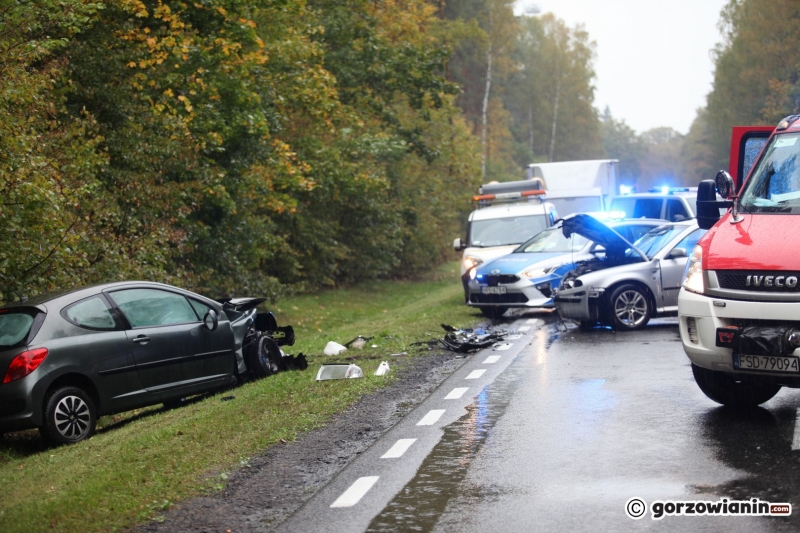 5/5 Czołówka skody i peugeota na DK22