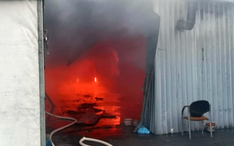 7/11 Pożar hali produkcyjnej w Chwałowicach