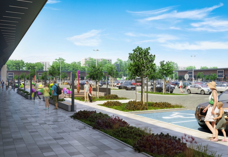 3/8 Tak będzie wyglądał park handlowy Shop City w Gorzowie