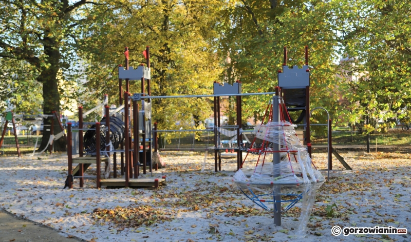 8/15 Tak wygląda park Róż na miesiąc przed końcem prac