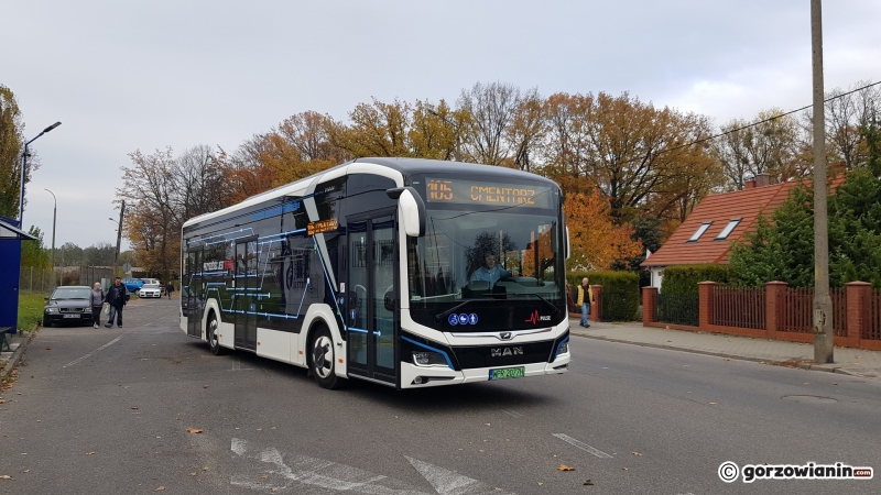 1/7 Elektryczny MAN na testach w Gorzowie