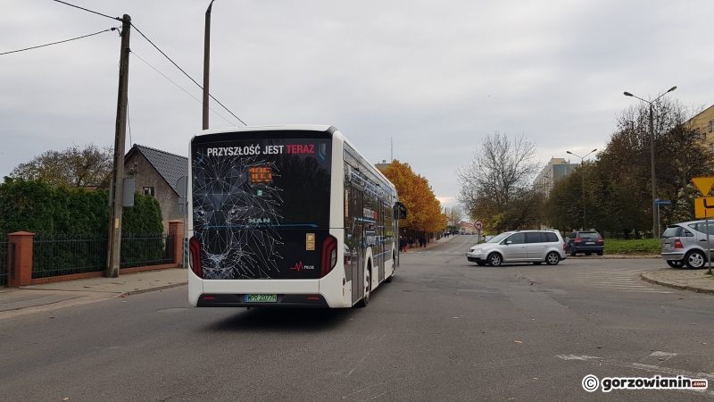 5/7 Elektryczny MAN na testach w Gorzowie