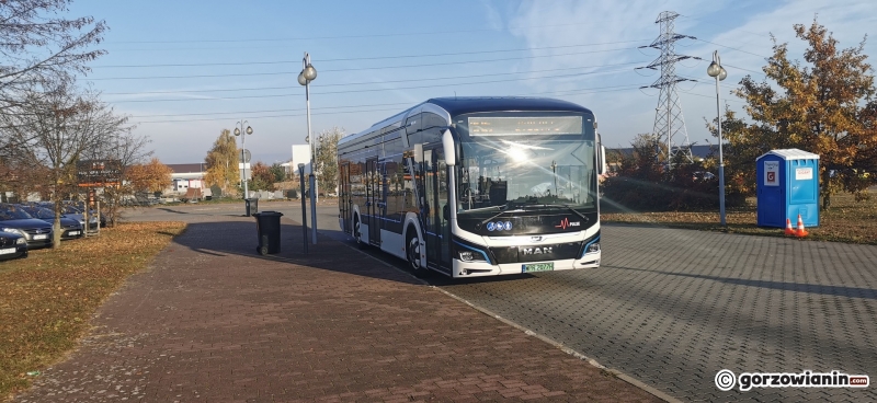 7/7 Elektryczny MAN na testach w Gorzowie