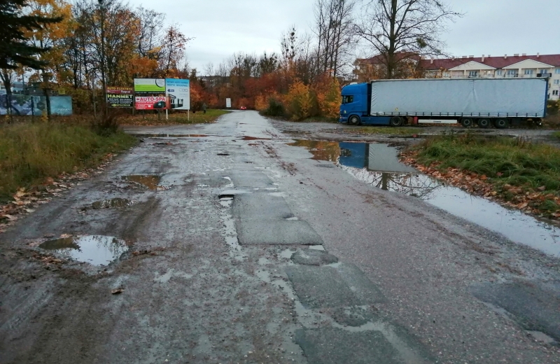 5/5 Fatalny stan ul. Ryskiej