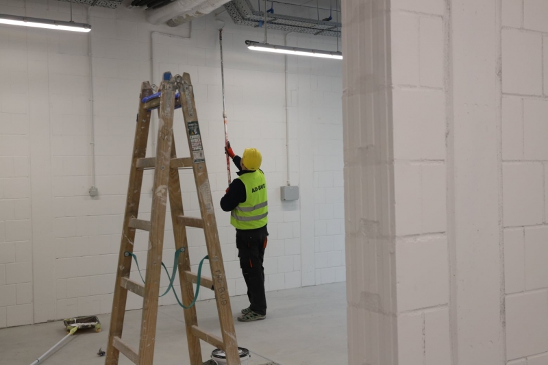 3/32 Postęp prac przy budowie CEZiB - listopad 2021