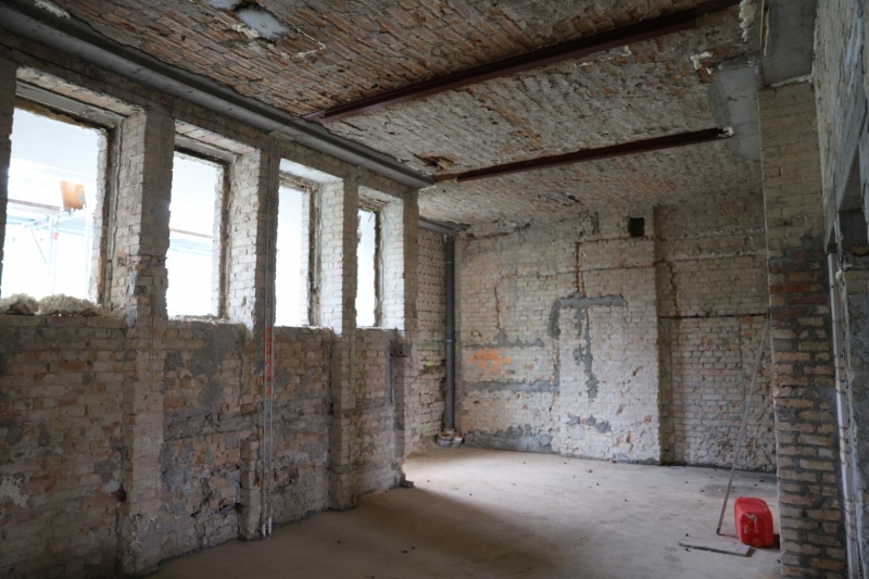 16/32 Postęp prac przy budowie CEZiB - listopad 2021