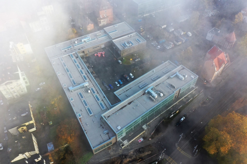 26/32 Postęp prac przy budowie CEZiB - listopad 2021