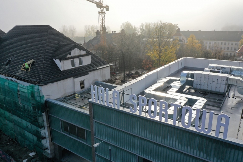 27/32 Postęp prac przy budowie CEZiB - listopad 2021