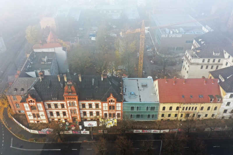 29/32 Postęp prac przy budowie CEZiB - listopad 2021