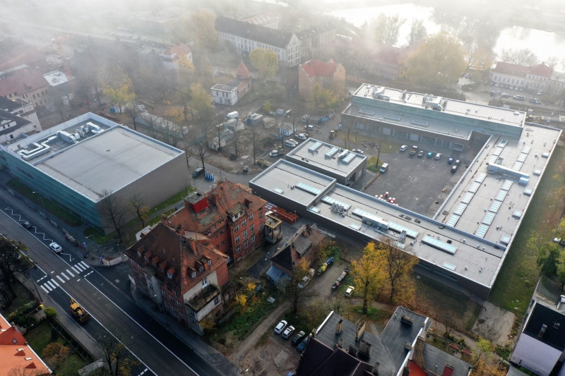 32/32 Postęp prac przy budowie CEZiB - listopad 2021