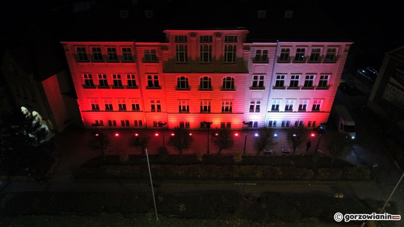 6/15 Niepodległościowe iluminacje w Gorzowie