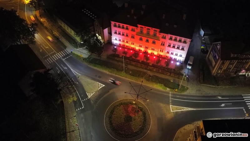 9/15 Niepodległościowe iluminacje w Gorzowie