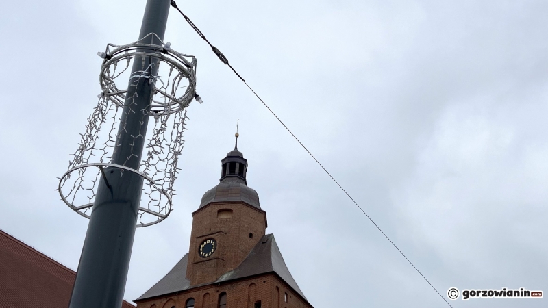 1/9 Montaż świątecznych iluminacji w centrum Gorzowa