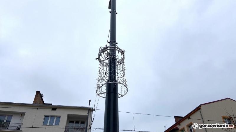 6/9 Montaż świątecznych iluminacji w centrum Gorzowa