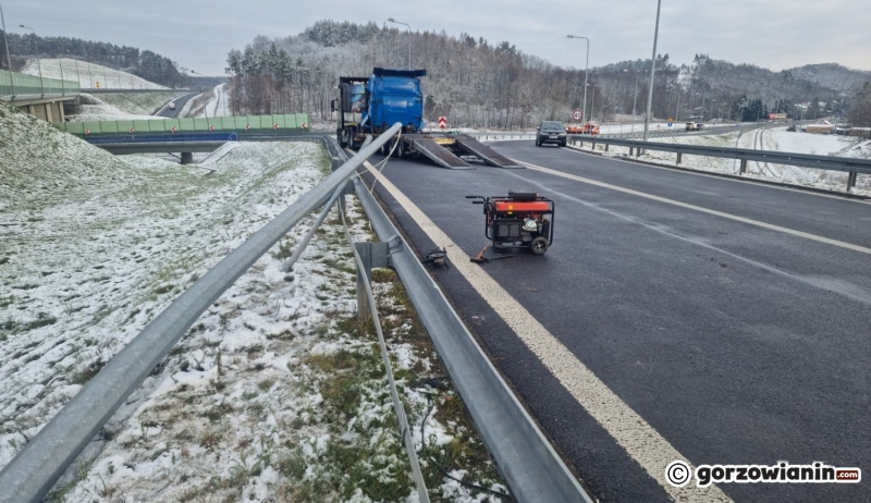 2/10 Naprawa zniszczonej infrastruktury na S3 na węźle Gorzów Zachód