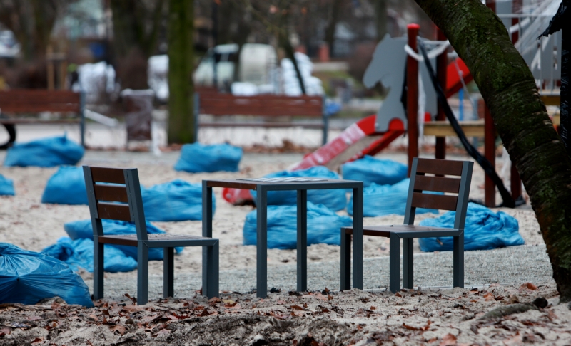 5/14 Prace w parku Róż 17.12.2021