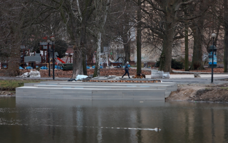 9/14 Prace w parku Róż 17.12.2021