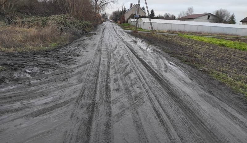 2/10 Tonąca w błocie ul. Podgórna