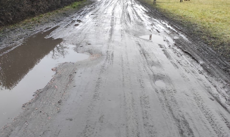 4/10 Tonąca w błocie ul. Podgórna