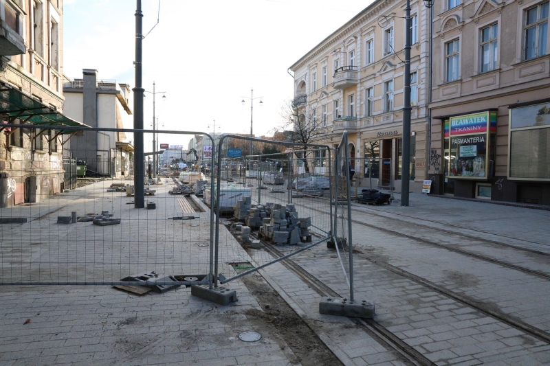 17/25 Torowisko przy Chrobrego i Mieszka I prawie gotowe