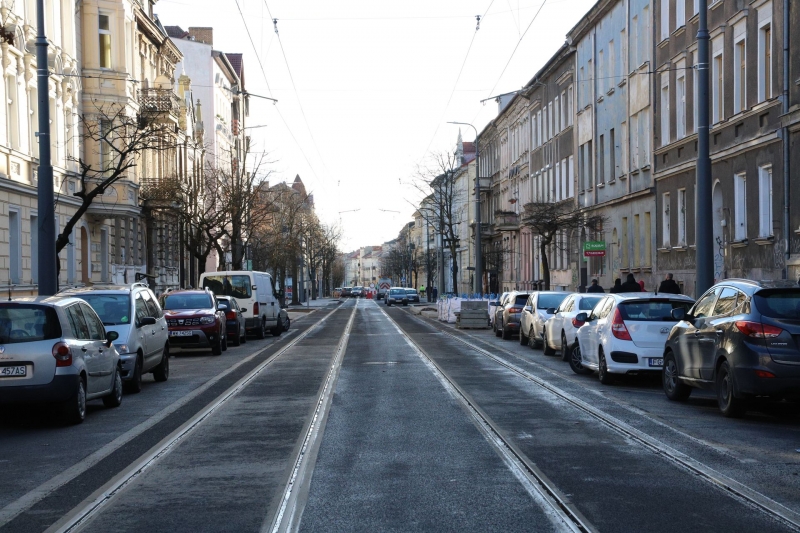 20/25 Torowisko przy Chrobrego i Mieszka I prawie gotowe