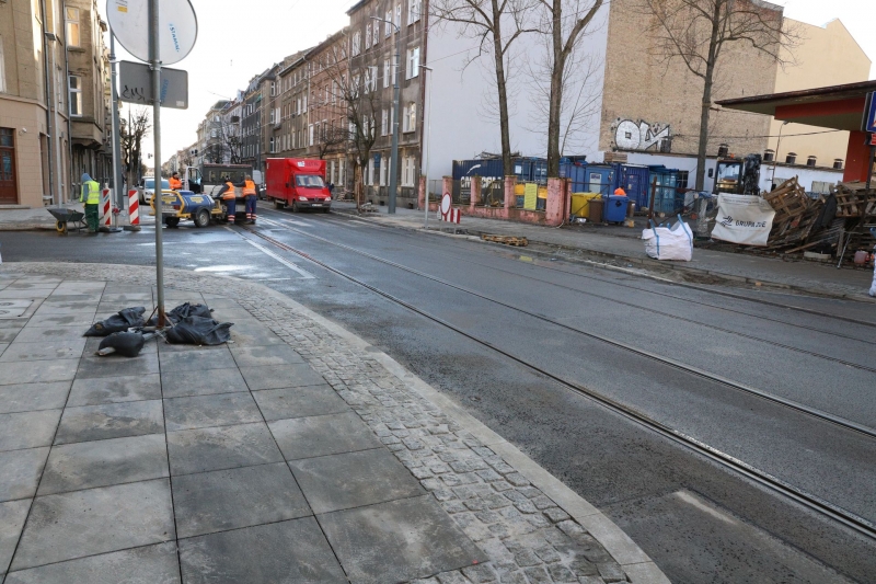 22/25 Torowisko przy Chrobrego i Mieszka I prawie gotowe
