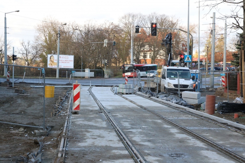 25/25 Torowisko przy Chrobrego i Mieszka I prawie gotowe