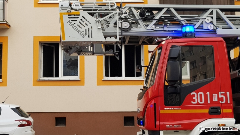 4/10 Pożar mieszkania przy ul. Sikorskiego