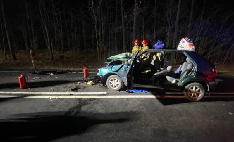 4/6 Zderzenie skody z forwarderem