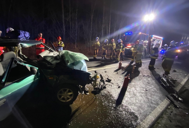 6/6 Zderzenie skody z forwarderem