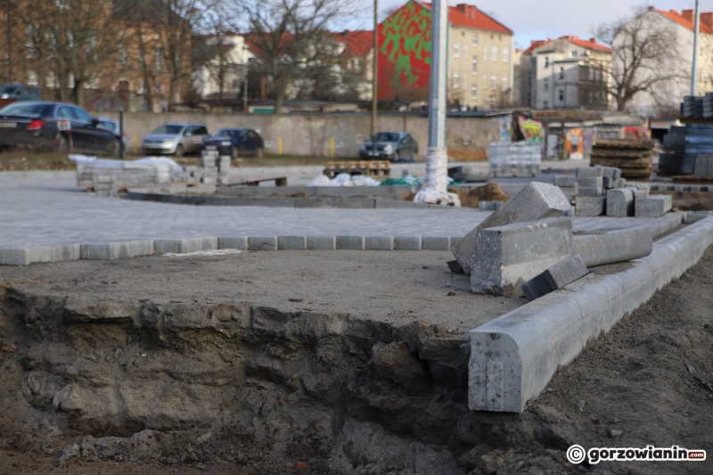 3/16 Postęp prac przy budowie nowego odcinka ul. Spichrzowej