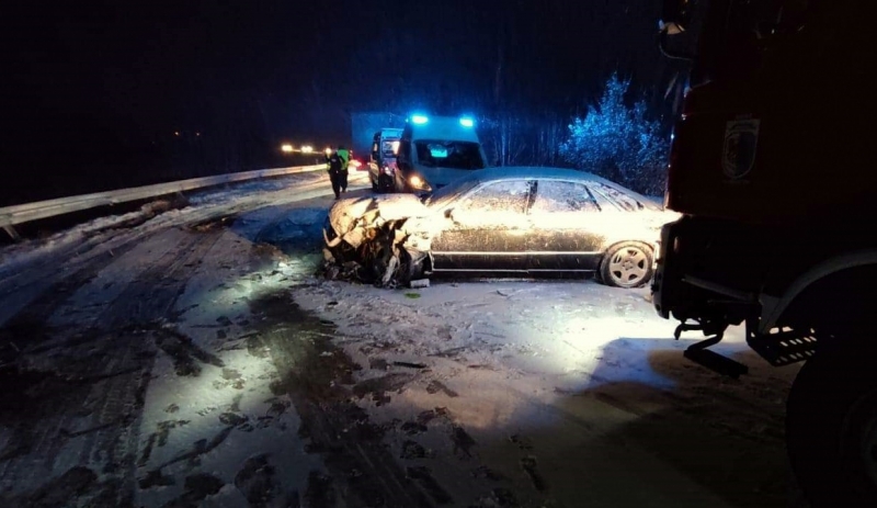 5/5 Wypadek za Wysoką. Zdarzenie osobówki z ciężarówką